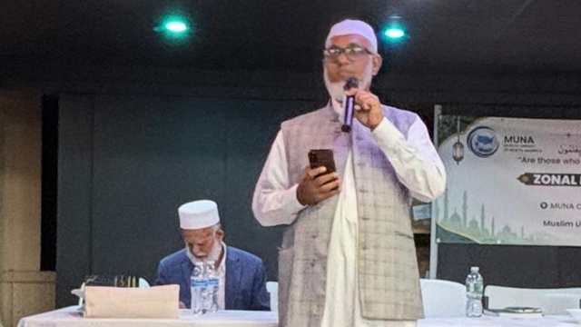 ছবি: মুনা নিউ ইংল্যান্ড জোন প্রেসিডেন্ট আব্দুল মান্নান